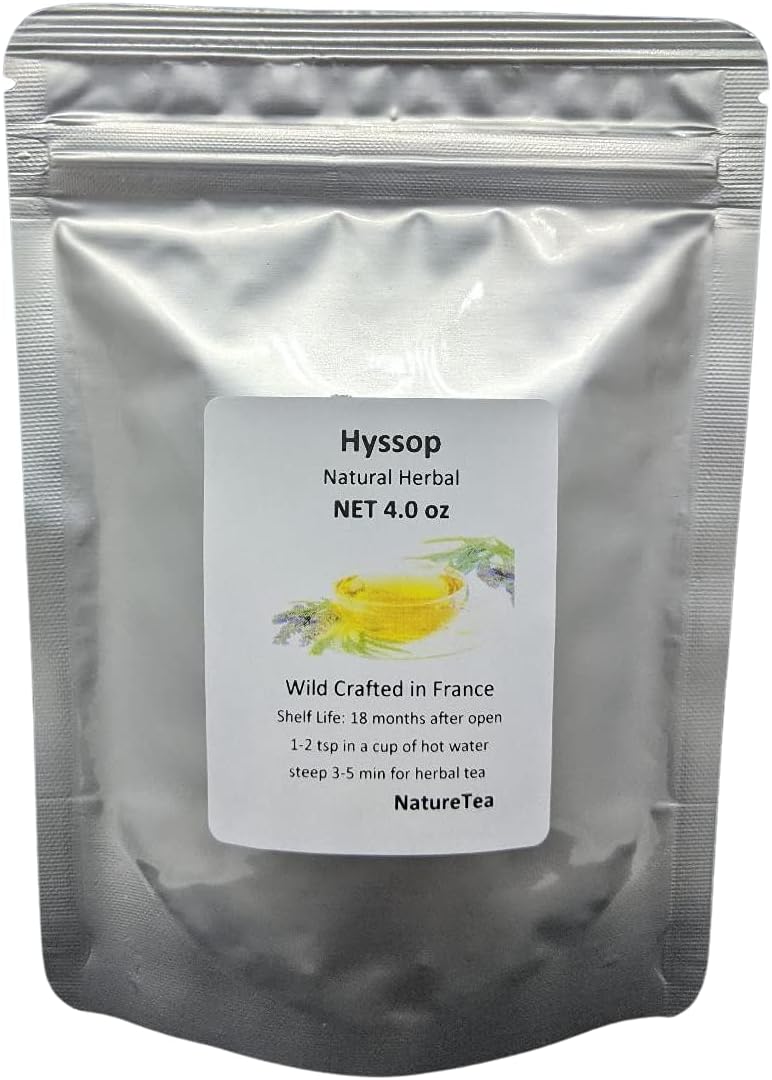 Nature Tea Hyssop Tea - Loose Leaf c/s 100% from Nature (120ml) - Image 1
